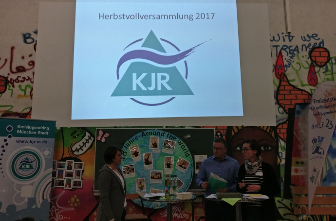 Herbstvollversammlung 2017 des Kreisjugendrings München-Stadt Foto: JRK München