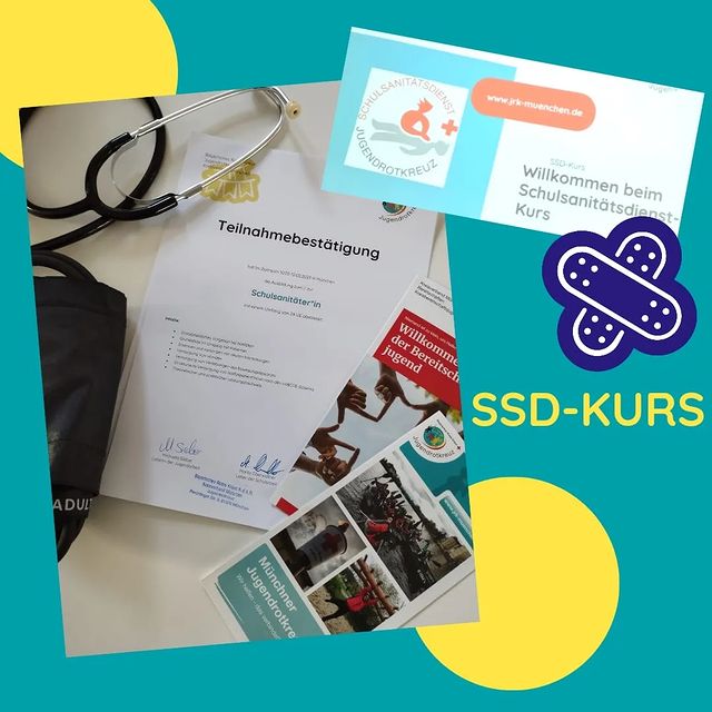 Kurs Schulsanitätsdienst (SSD) - Erfolgreich teilgenommen